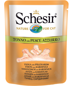 Schesir Cat Wet Food-Tuna With Sardines
