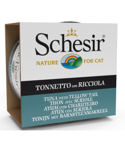 Schesir Cat Wet Food-Tuna With Yellow Tail