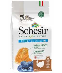 Schesir Natural Selection Kitten Dry Food-Turkey