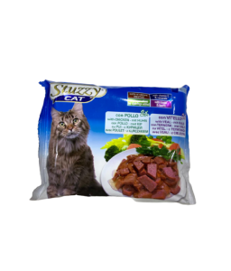 Stuzzy Cat Multipack Pouch Chicken & Veal 4 X 100g (C2480)