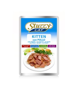 Stuzzy Cat Kitten With Chicken 100g (Min Order 100g - 24pcs)