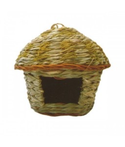 VanPet House For Large Birds(Reed+Catnip)25 X 25 X 25cm